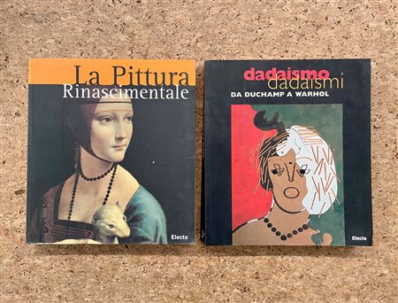 DADAISMO E PITTURA RINASCIMENTALE - Lotto unico di 2 cataloghi
