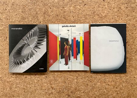 DADAMAINO, GETULIO ALVIANI E MARCELLO MORANDINI - Lotto unico di 3 cataloghi