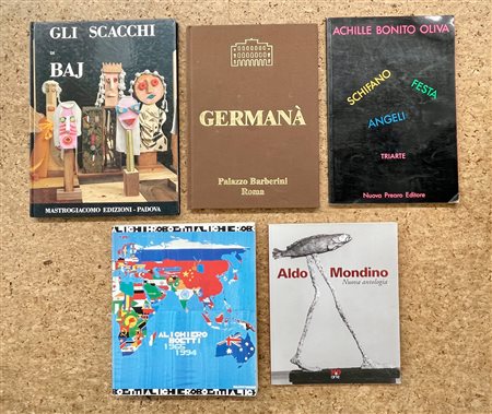 POP ART ITALIANA - Lotto unico di 5 cataloghi