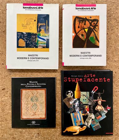 COLLETTIVE DI ARTE DEL XX SECOLO - Lotto unico di 4 cataloghi