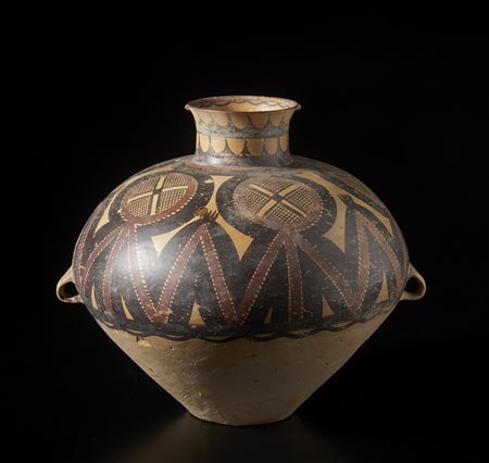  Arte Cinese - Vaso in terracotta 
Cina, periodo Neolitico .