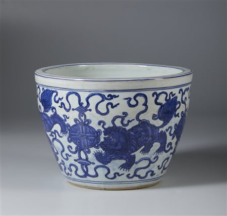  Arte Cinese - Grande vasca per pesci
Cina, Ming (?), XV secolo
.