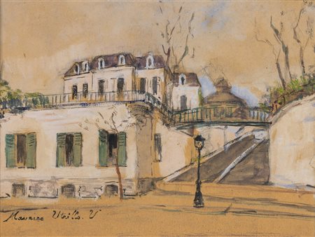 Maurice Utrillo, Pont de l'Avenue de Saint-Ouen, 1918