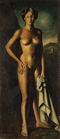Gregorio Sciltian, Nudo nel paesaggio, 1926