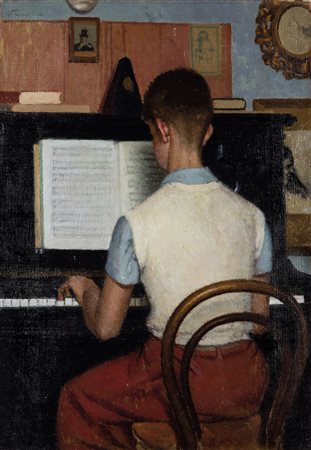 Oscar Ghiglia, Benedetto al pianoforte, 1935