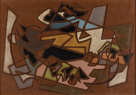 Gino Severini, Dynamisme d'objets, 1950