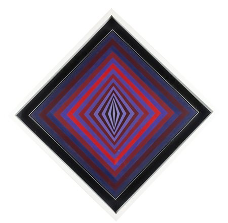 Victor Vasarely, Rhombus-A, 1968