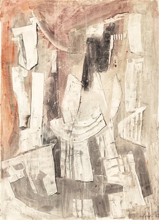 Afro Basaldella, Composizione rosa, 1951