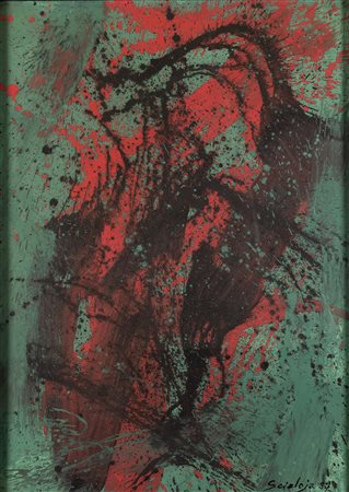 Toti Scialoja, Senza titolo, 1987