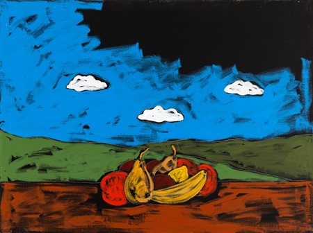 Tano Festa, Natura morta, 1986