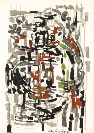 Antonio Sanfilippo, Senza titolo, 1955