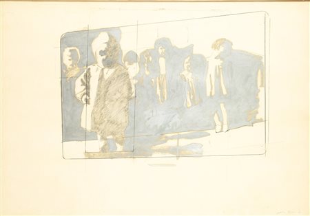 Giosetta Fioroni, Malone e i suoi amici, 1964