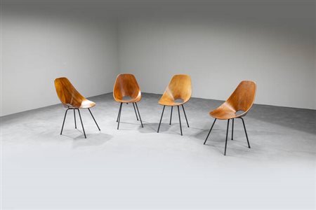 VITTORIO NOBILI<BR>Quattro sedie Medea