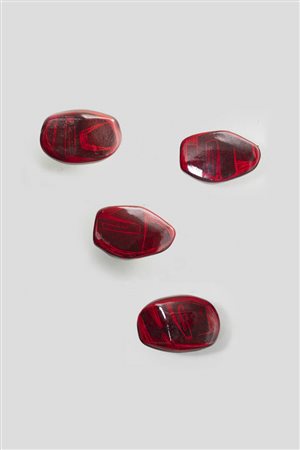 VICTOR CERRATO<BR>Cunico d'Asti (AT) 1917 - 2008 Torino<BR>Quattro appendiabiti