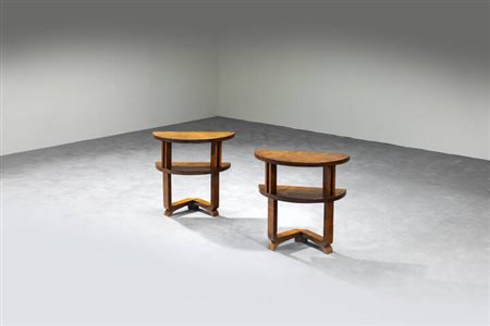 PRODUZIONE ITALIANA<BR>Coppia di comodini a parete