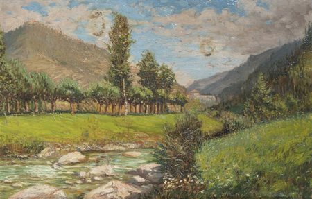 ERCOLE OLIVETTI<BR>Torino 1874 - 1941<BR>"Fenestrelle"