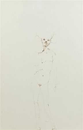 ENRICO COLOMBOTTO ROSSO<BR>Torino 1925 - 2013 Casale Monferrato (AL)<BR>"Figura"