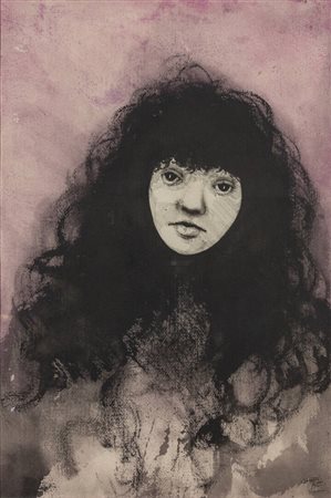 ENRICO COLOMBOTTO ROSSO<BR>Torino 1925 - 2013 Casale Monferrato (AL)<BR>"Figura"