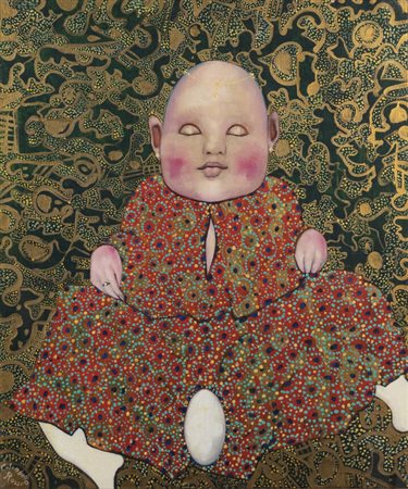 ENRICO COLOMBOTTO ROSSO<BR>Torino 1925 - 2013 Casale Monferrato (AL)<BR>"Bambola"