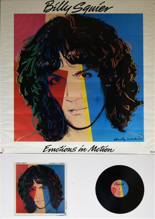 Andy Warhol (1928 - 1987) BILLY SQUIER, EMOTIONS IN MOTION, 1982 multipla,...