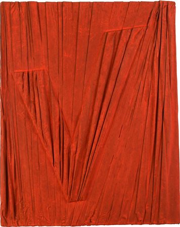 Umberto Mariani (1936) LA FORMA CELATA: V acrilico su lamina di piombo...