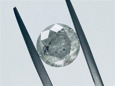 DIAMANTE 4,8 CT COLORE J - PUREZZA I3 - TAGLIO BRILLANTE - CERTIFICATO ID -...