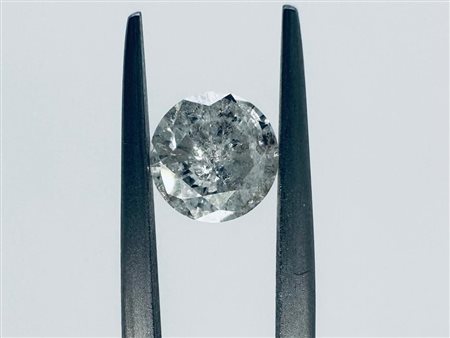 DIAMANTE 1,03 CT COLORE H - PUREZZA I3 - TAGLIO BRILLANTE - CERTIFICATO ID -...