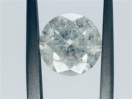DIAMANTE PUREZZA ESALTATA 2,36 CT COLORE H - PUREZZA I2* - TAGLIO BRILLANTE -...