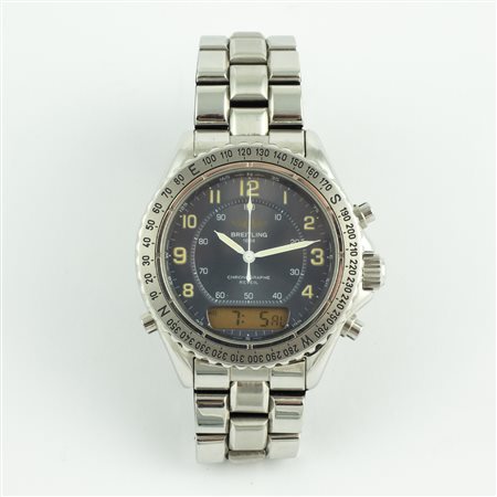 Orologio da polso Breitling Intruder, in acciaio. Cassa da mm. 40 con...