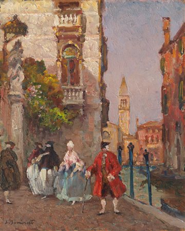 Eugenio Bonivento (Chioggia 1880-Milano 1956)  - Venezia, Palazzo Rezzonico