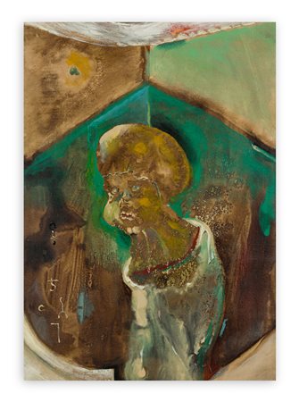 GIANNETTO FIESCHI (1921-2010) - La figlia di Giairo (bambina risuscitata), 1971