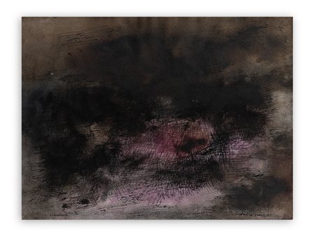 COSTANTINO GUENZI (1926-1989) - Vegetazione, 1985