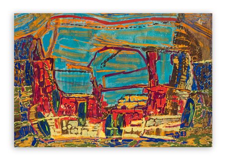 GIAN FRANCO FASCE (1927-2003) - Paesaggio, 1954