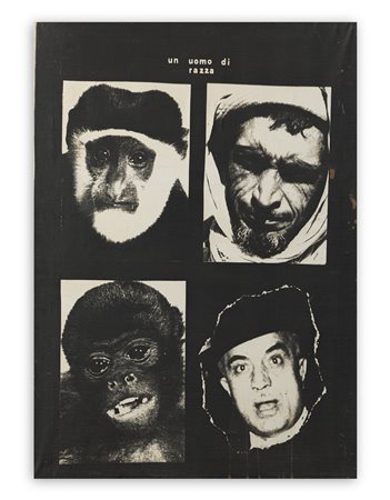 EUGENIO MICCINI (1925-2007) - Uomo di razza, 1972