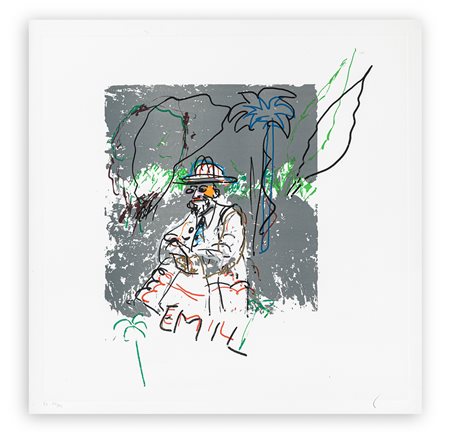 MARIO SCHIFANO (1934-1998) - Emil, 1988/1989