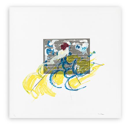 MARIO SCHIFANO (1934-1998) - Musicale, 1988/1989