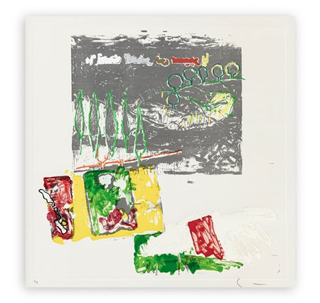 MARIO SCHIFANO (1934-1998) - Ondata di gelo, 1988/1989