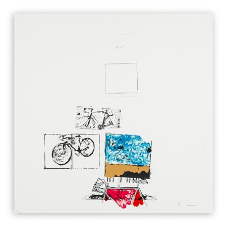 MARIO SCHIFANO (1934-1998) - Alto, 1988/1989