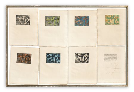 JOAN MIRÒ (1893-1983) - André du Bouchet: La Lumière de la lame, 1962