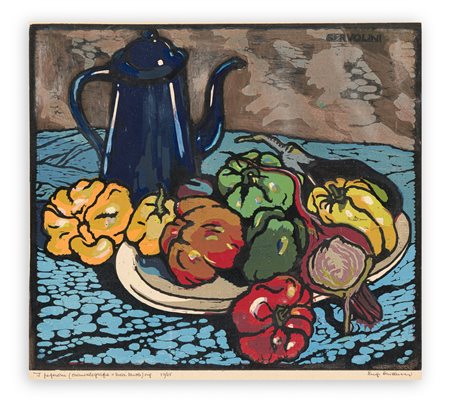 LUIGI SERVOLINI (1906-1981) - I peperoni