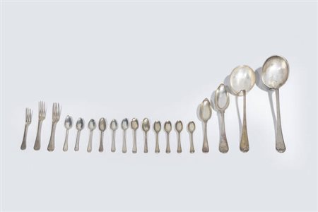 SERVIZIO DI POSATE IN ARGENTO