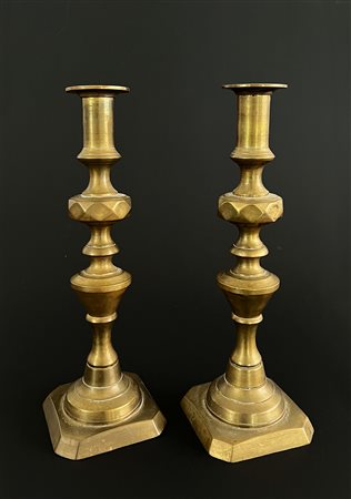 CANDELIERI IN OTTONE 