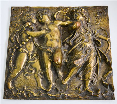 PANNELLO DECORATIVO IN BRONZO