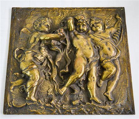 PANNELLO DECORATIVO IN BRONZO