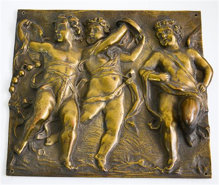 PANNELLO DECORATIVO IN BRONZO