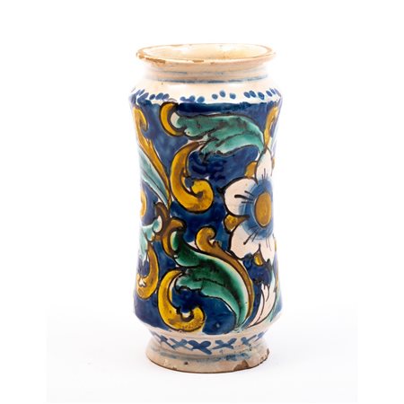 MANIFATTURA DI CALTAGIRONE DEL XVIII SECOLO, Albarello