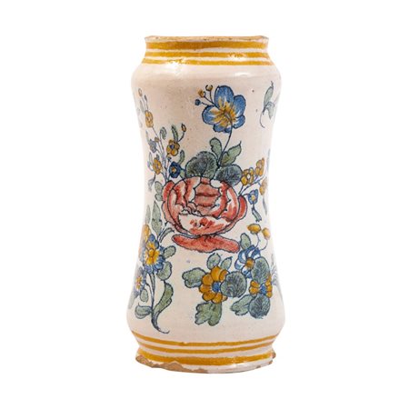 MANIFATTURA LIGURE DELLA FINE DEL XVIII SECOLO, Albarello