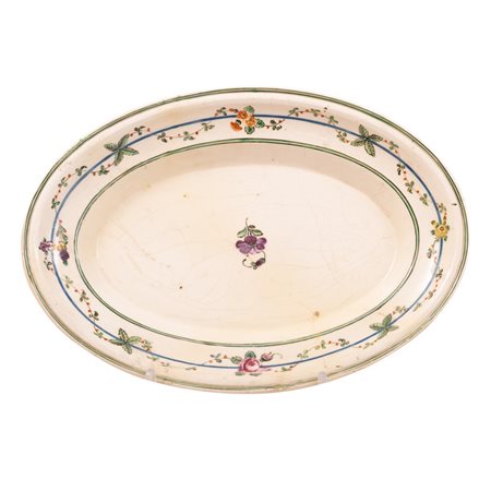 MAN. NAPOLETANA DEL VECCHIO PRIMA METÀ XIX SEC., Vassoio