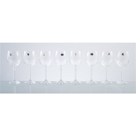 BOEMIA, Servizio di bicchieri in cristallo