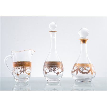 SERVIZIO DI BICCHIERI in cristallo